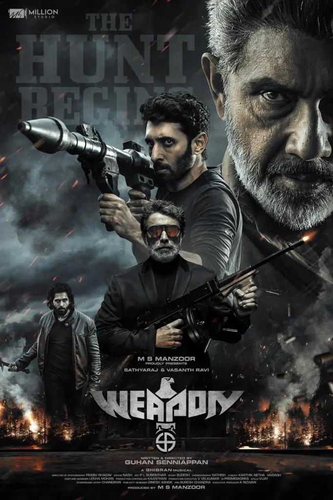 Weapon Tamil Movie 2023 Poster